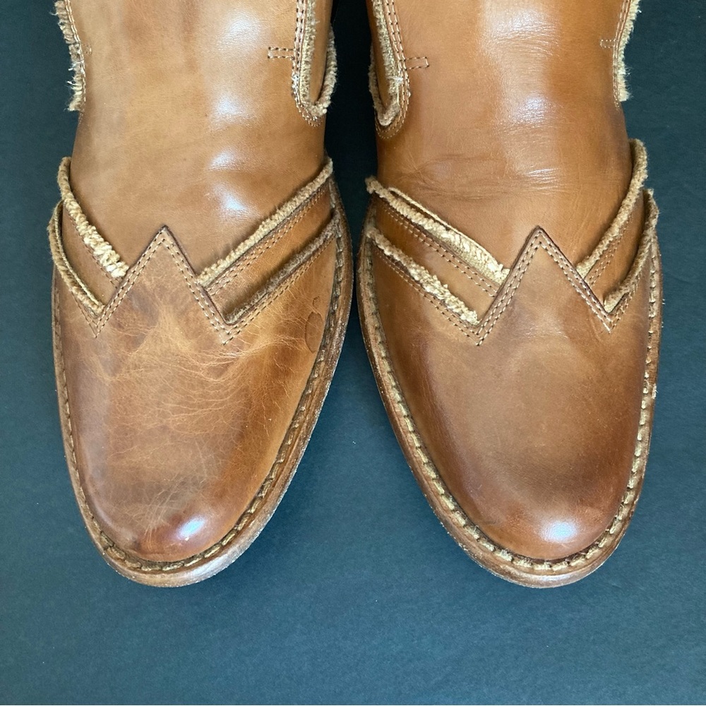 Red Tape Man Shoes |Color Light Brown |Size 9 | Pre-Owned Good Condition - Picture 6 of 11